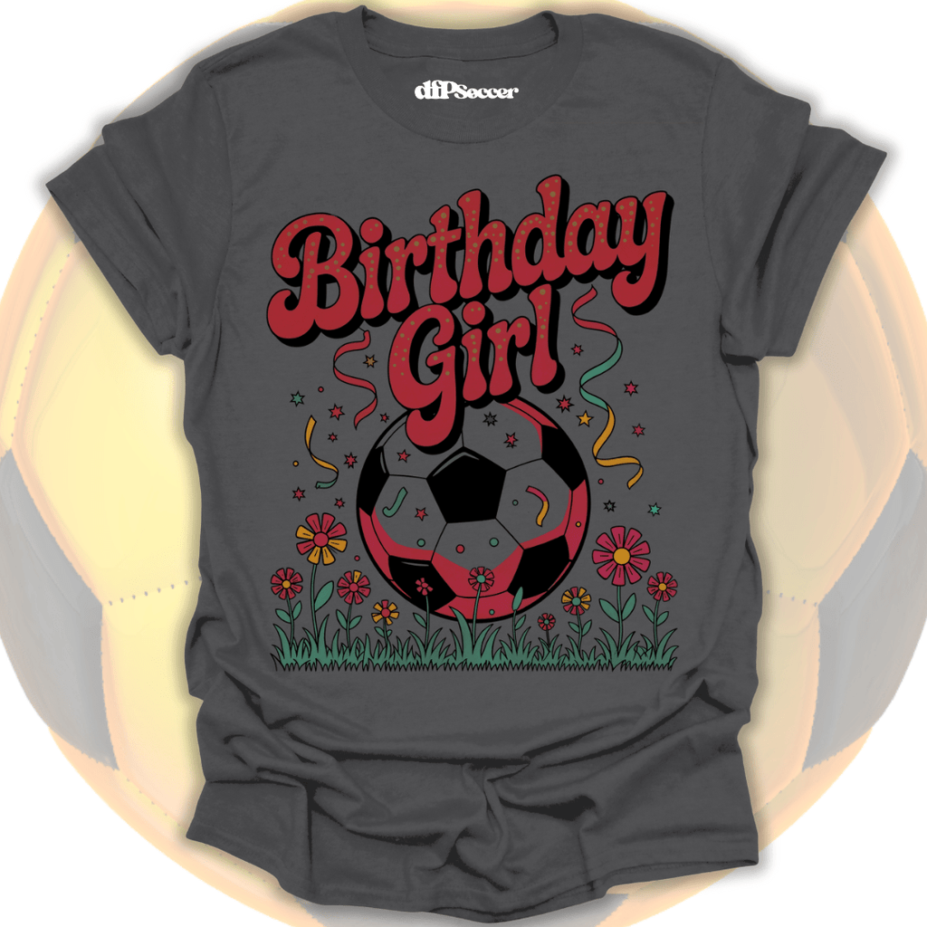 Birthday Girl Soccer T-Shirt