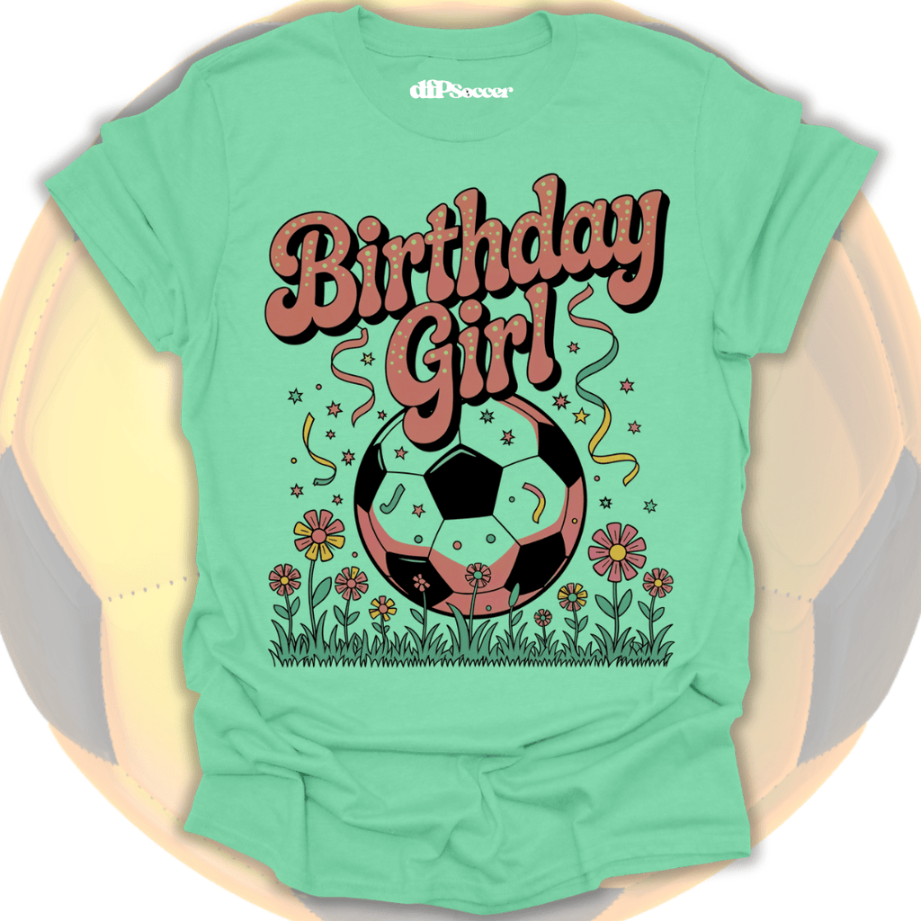Birthday Girl Soccer T-Shirt