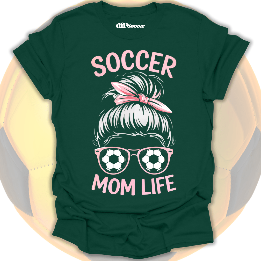 Mom Life Soccer T-Shirt