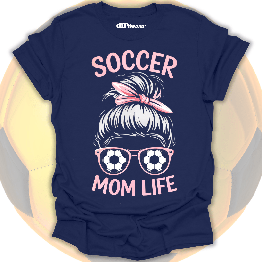 Mom Life Soccer T-Shirt