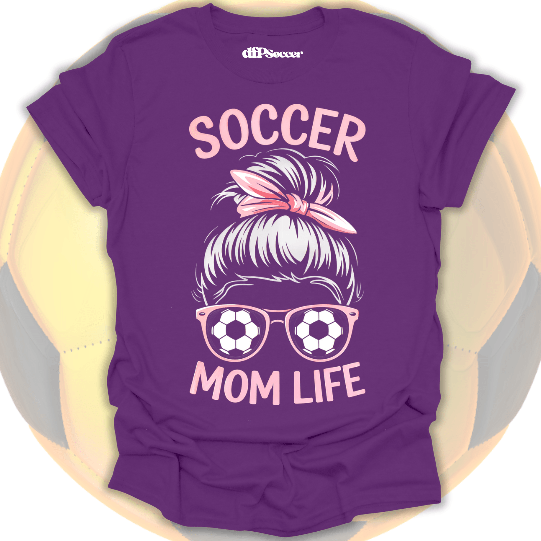Mom Life Soccer T-Shirt
