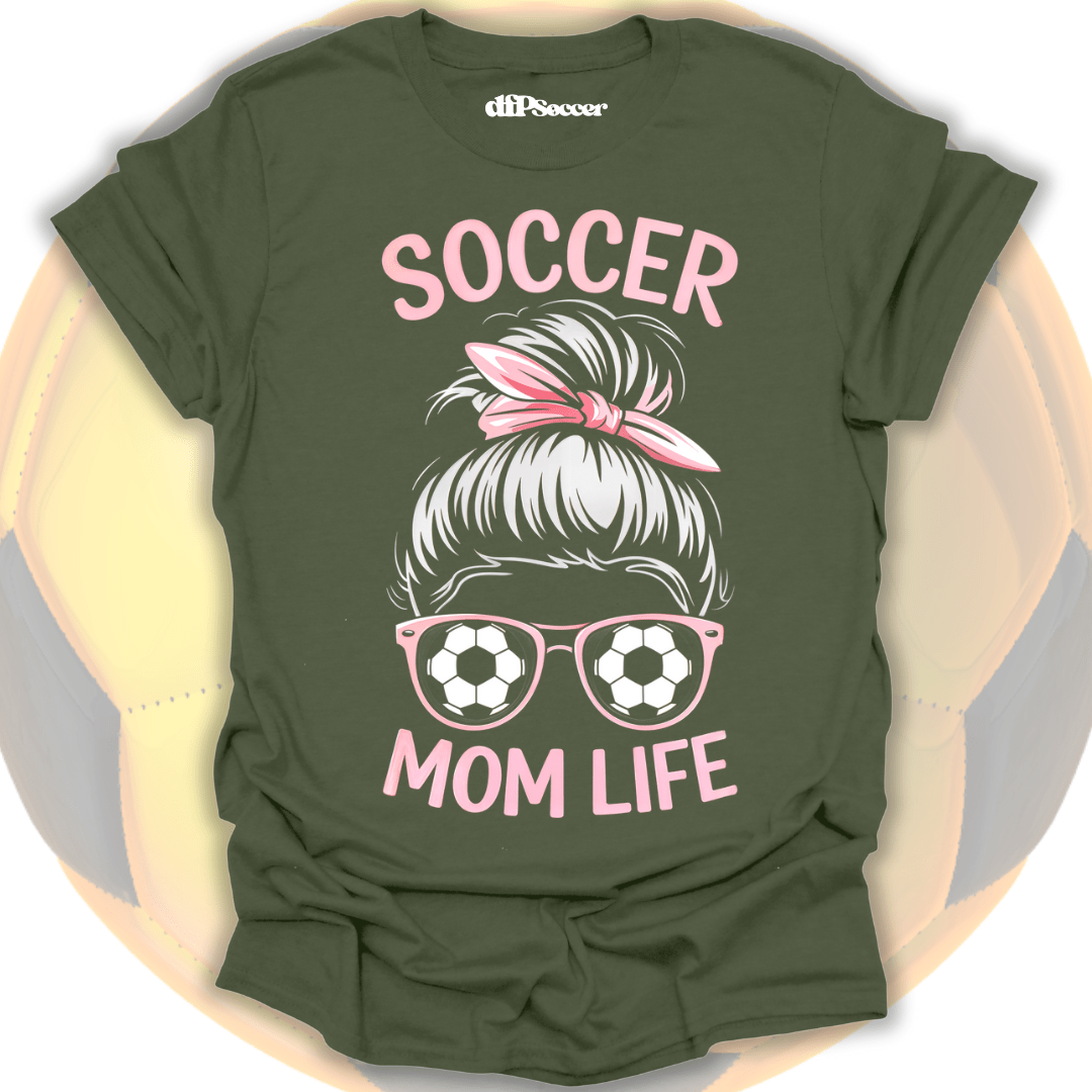 Mom Life Soccer T-Shirt