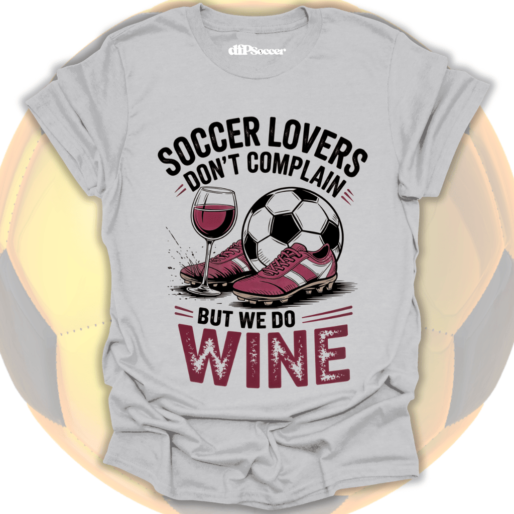 Soccer Wine Humor T-Shirt