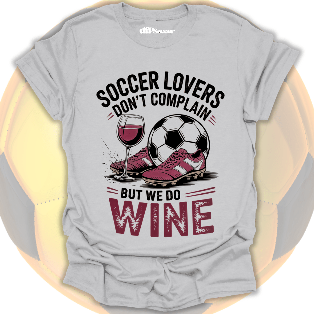Soccer Wine Humor T-Shirt