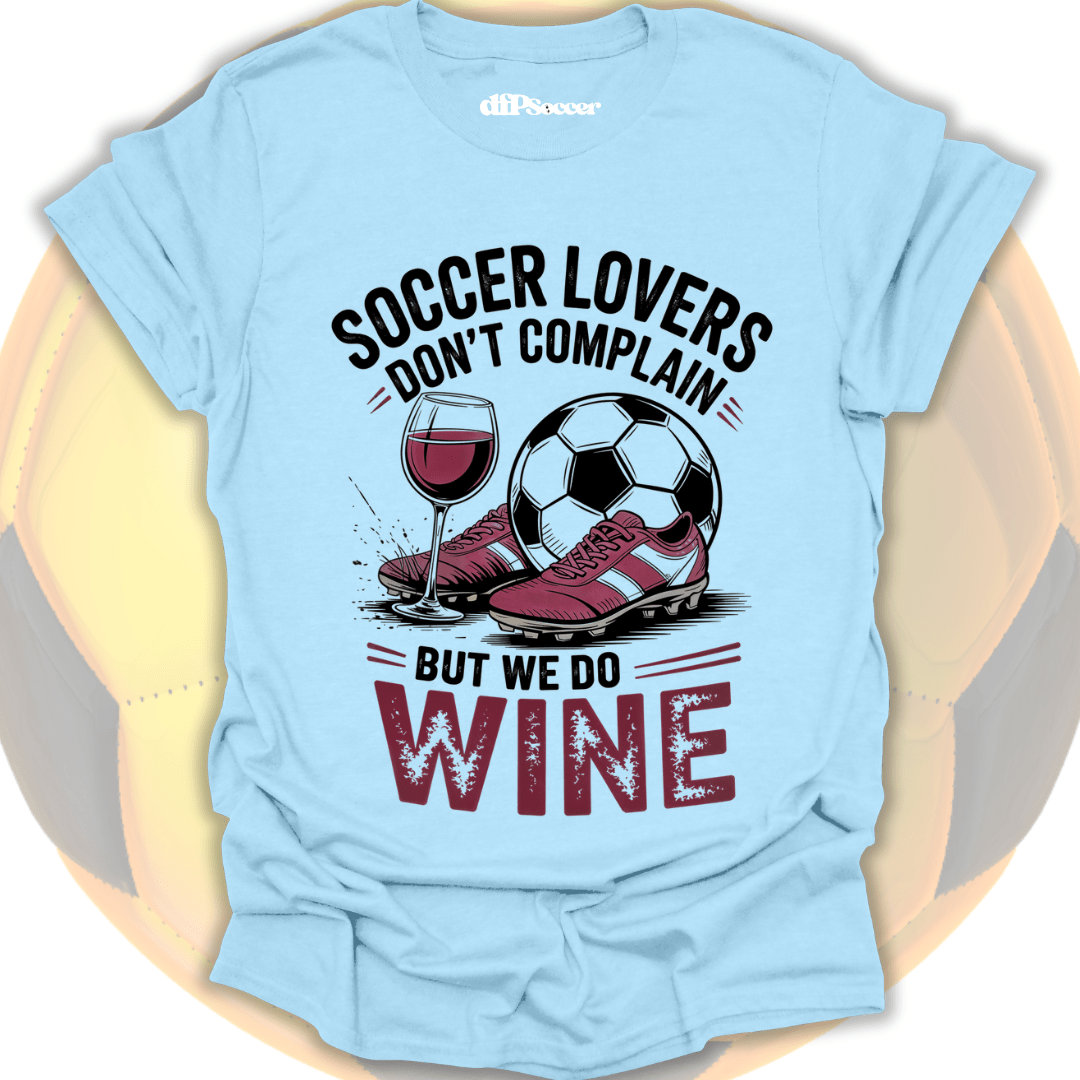 Soccer Wine Humor T-Shirt