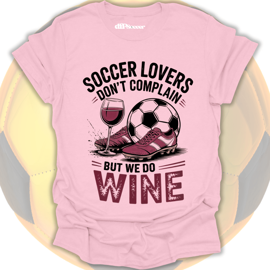 Soccer Wine Humor T-Shirt
