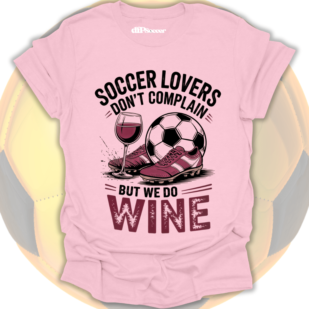 Soccer Wine Humor T-Shirt