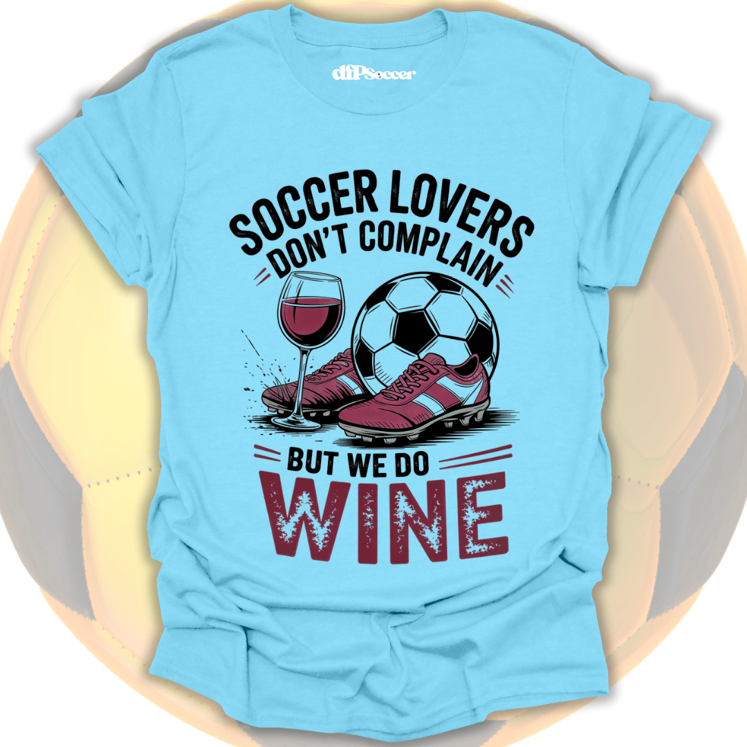 Soccer Wine Humor T-Shirt