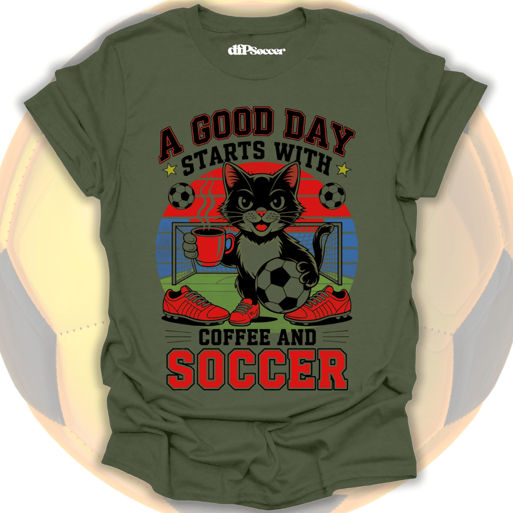 Coffee And Soccer T-Shirt