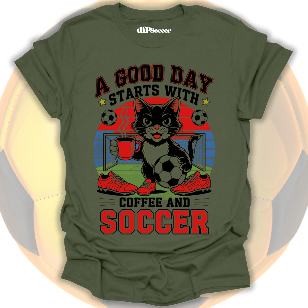 Coffee And Soccer T-Shirt