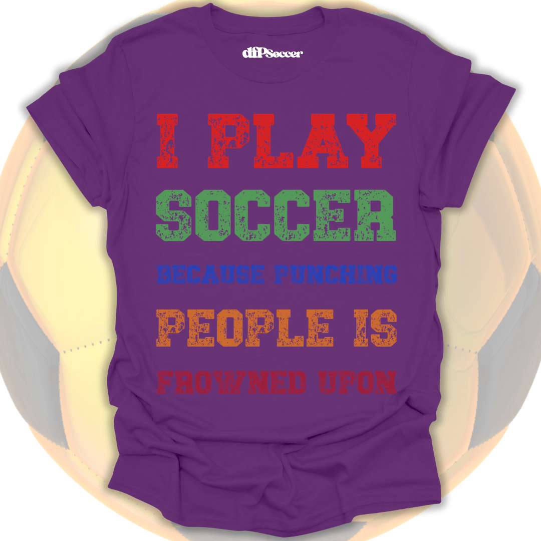 Soccer Over Punches T-Shirt