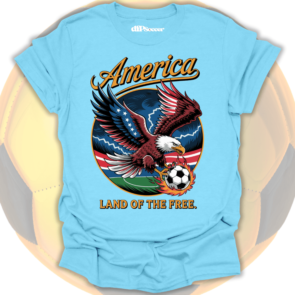 USA Patriotic Soccer T-Shirt
