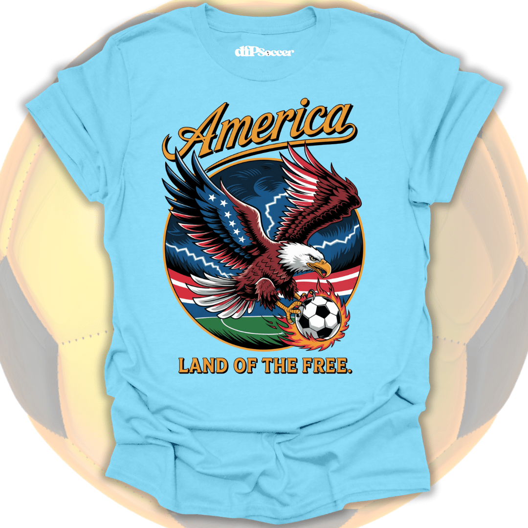 USA Patriotic Soccer T-Shirt