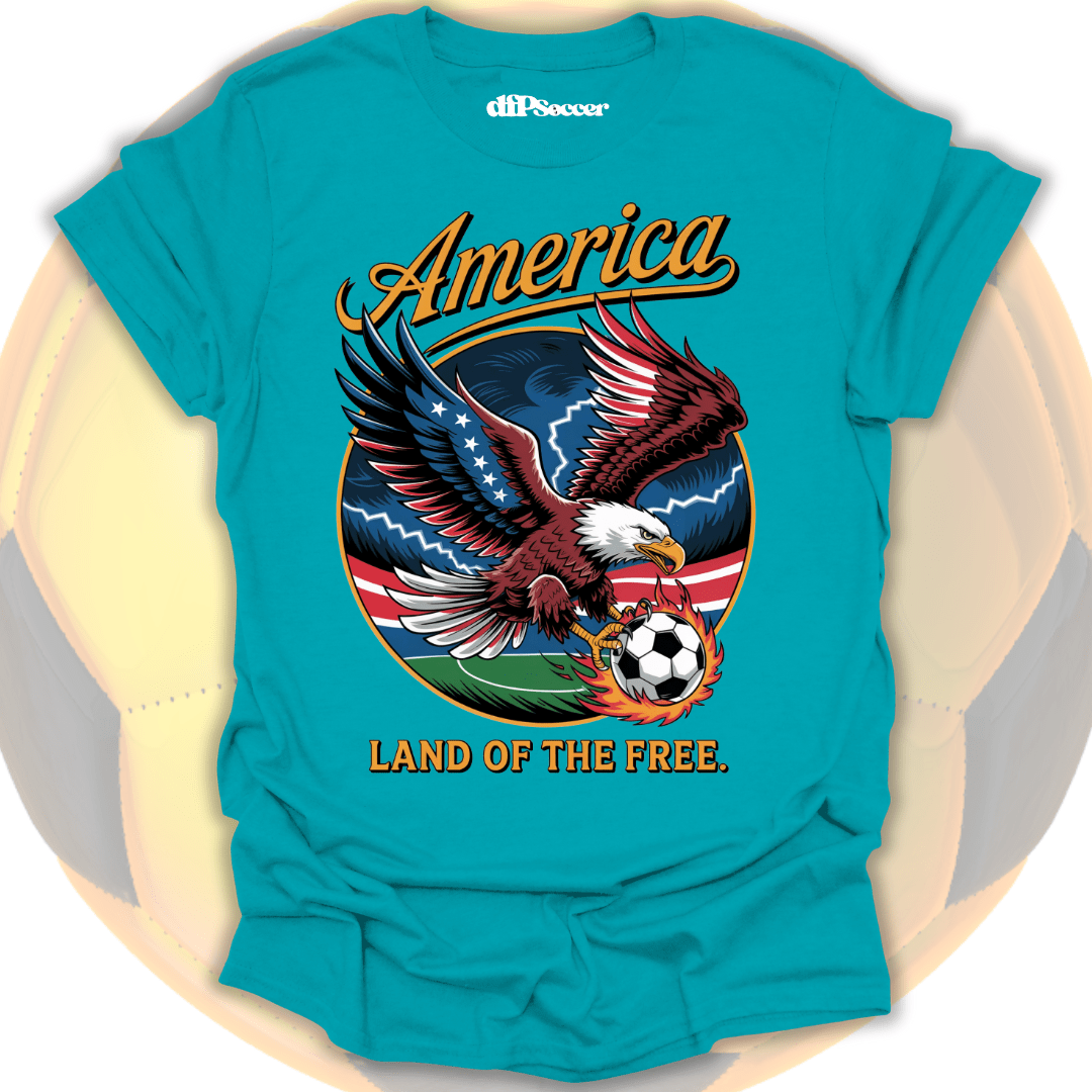 USA Patriotic Soccer T-Shirt