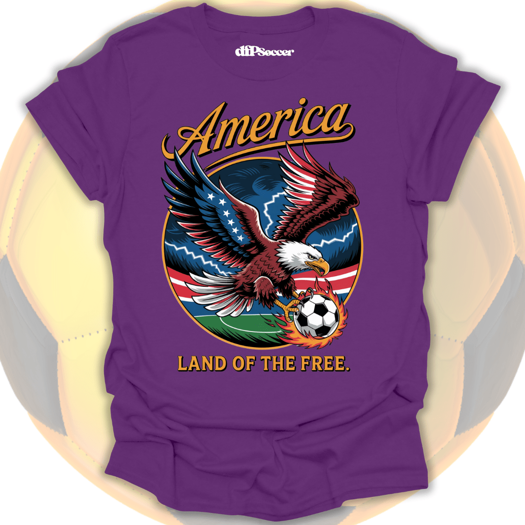 USA Patriotic Soccer T-Shirt