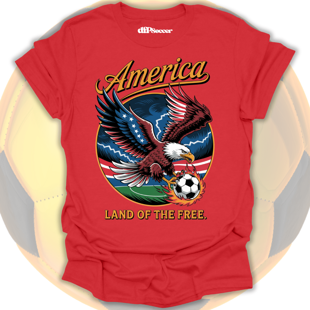 USA Patriotic Soccer T-Shirt