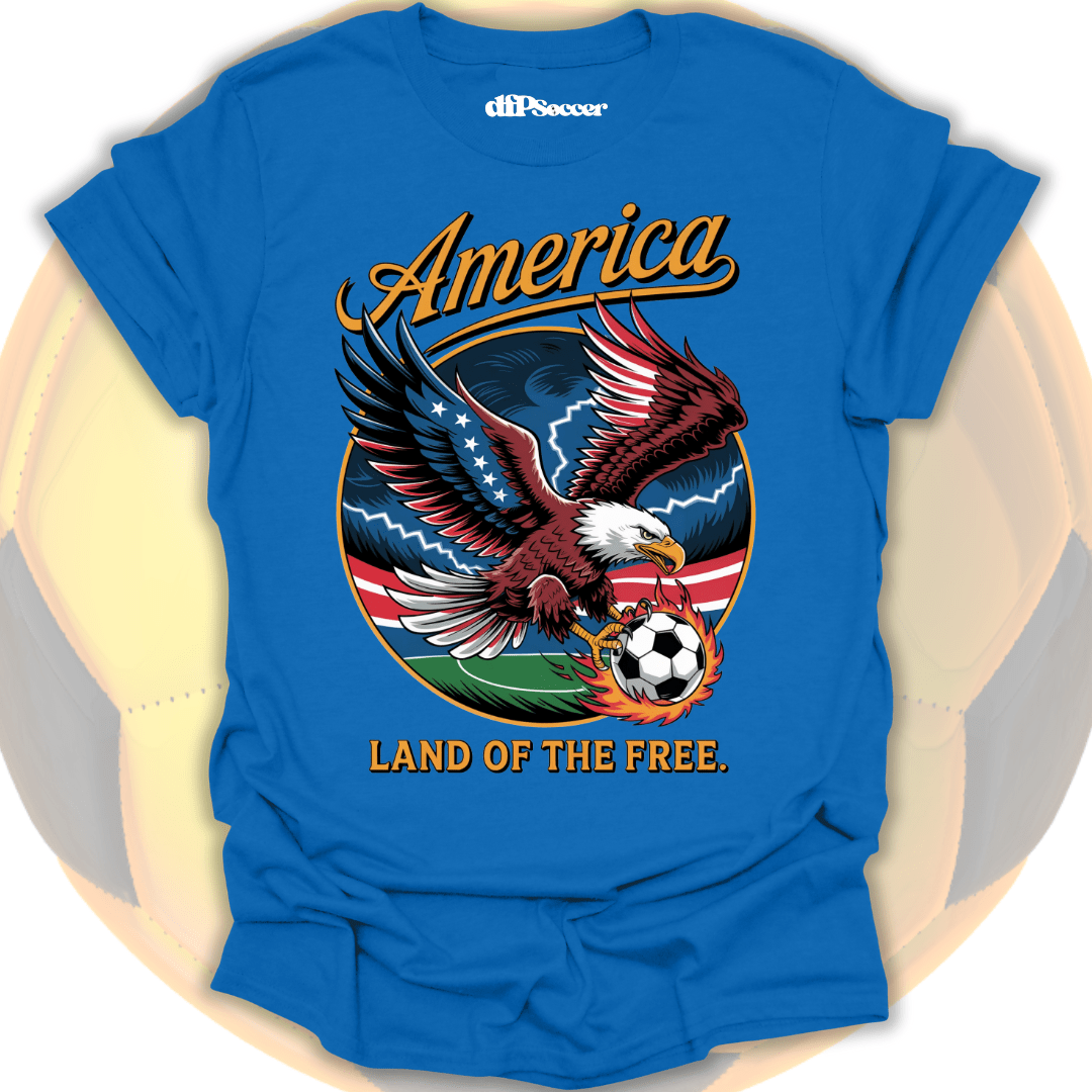 USA Patriotic Soccer T-Shirt