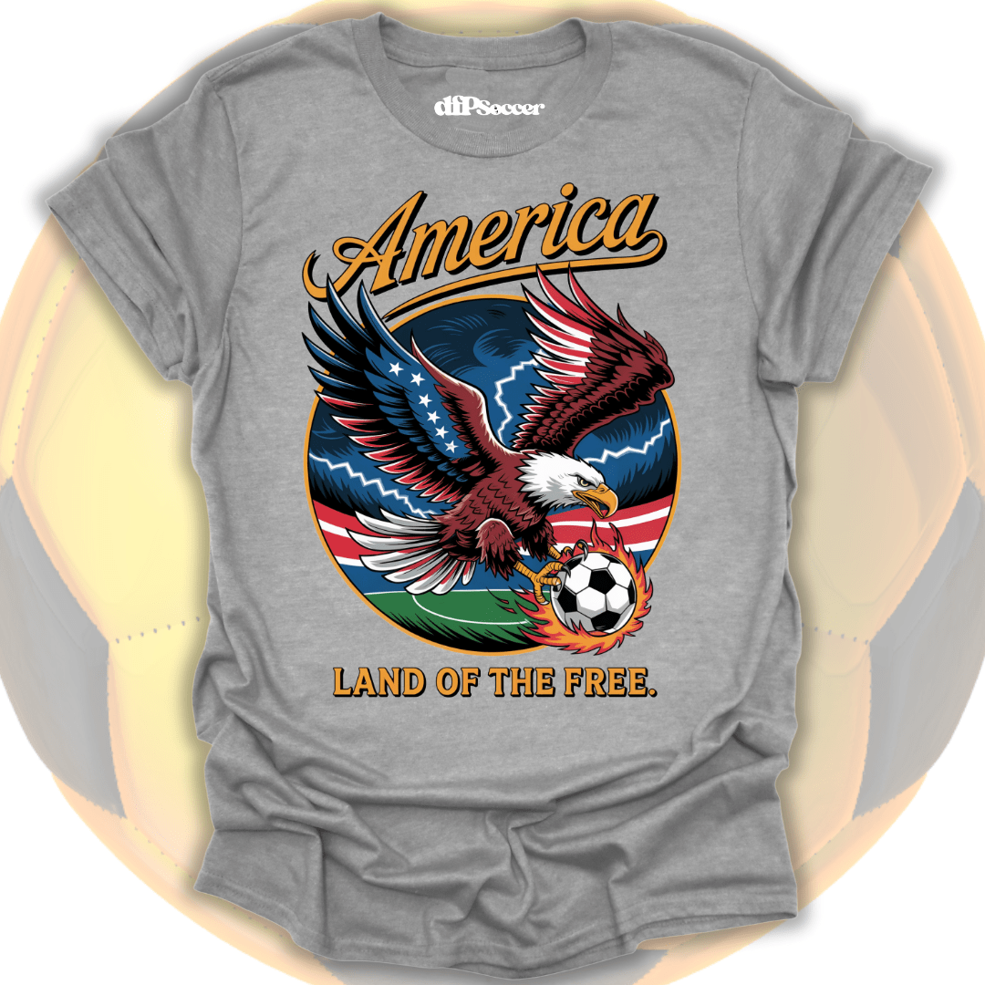 USA Patriotic Soccer T-Shirt