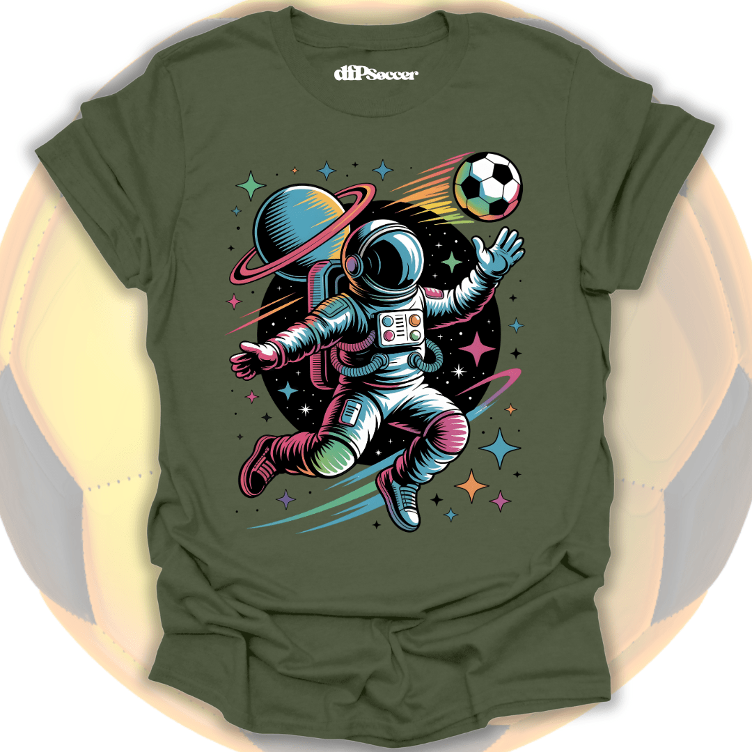 Astronaut Soccer T-Shirt