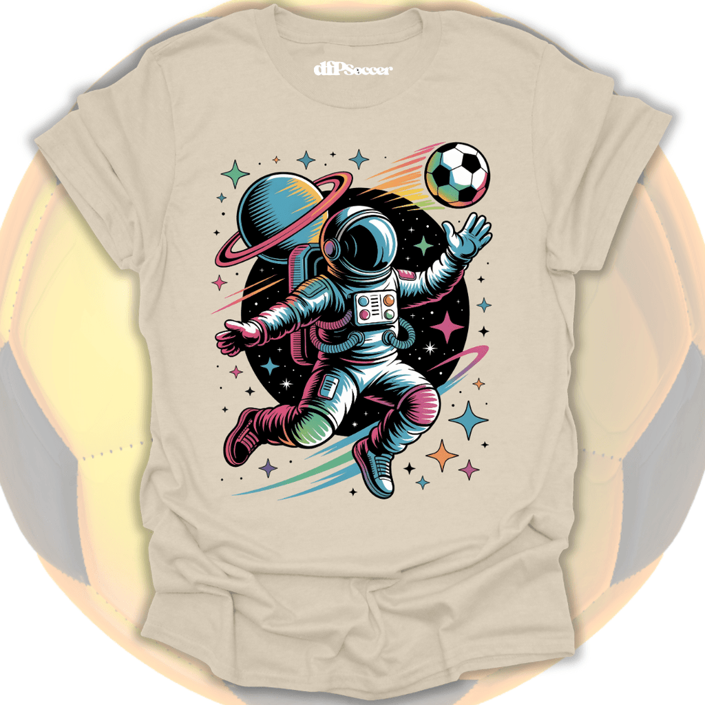 Astronaut Soccer T-Shirt
