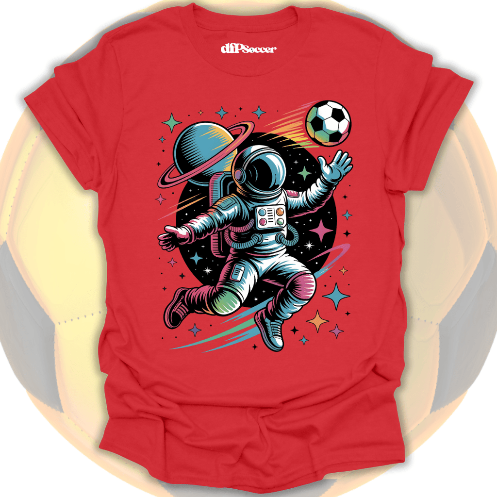 Astronaut Soccer T-Shirt