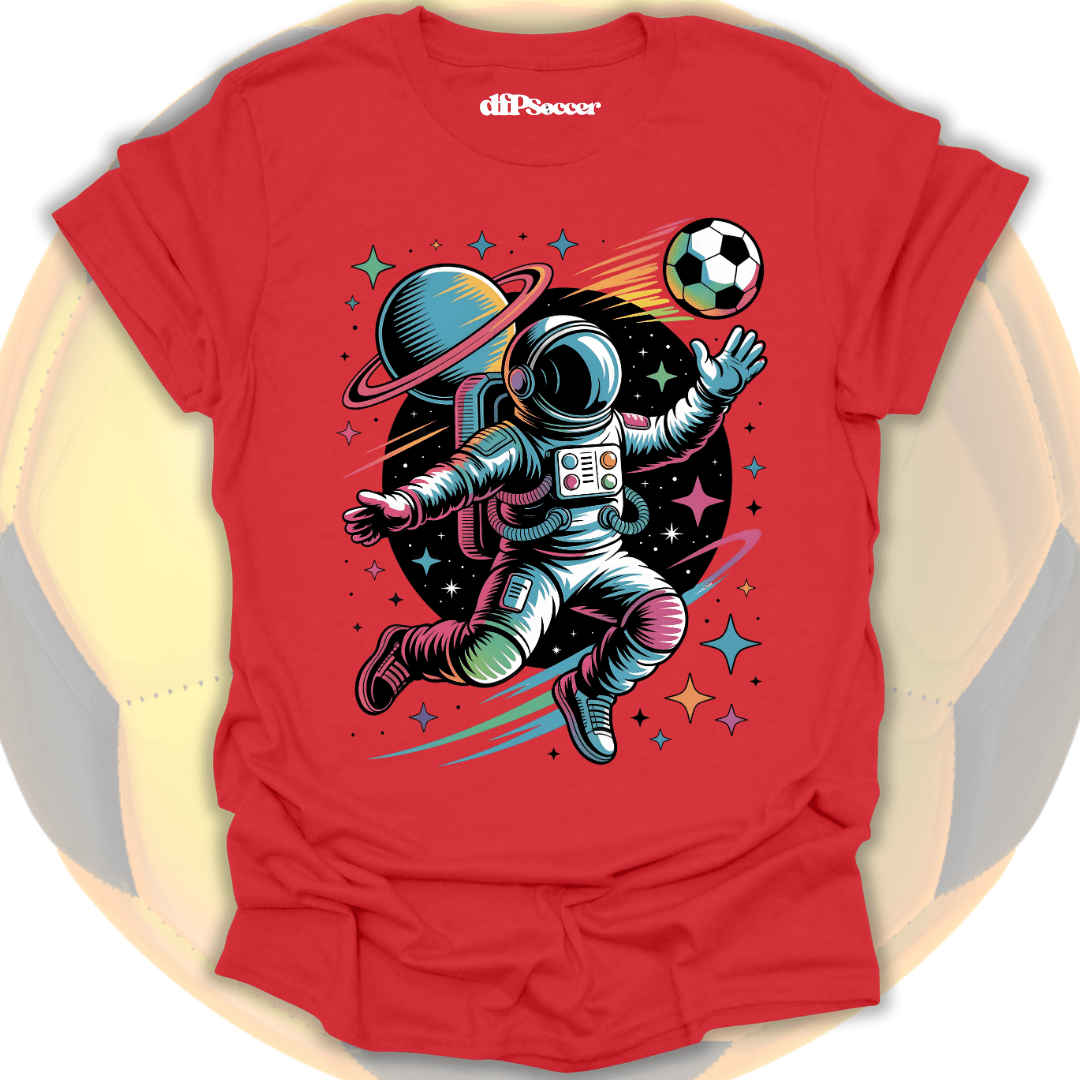 Astronaut Soccer T-Shirt