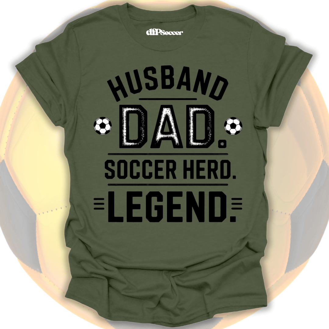 Legend Dad Soccer T-Shirt