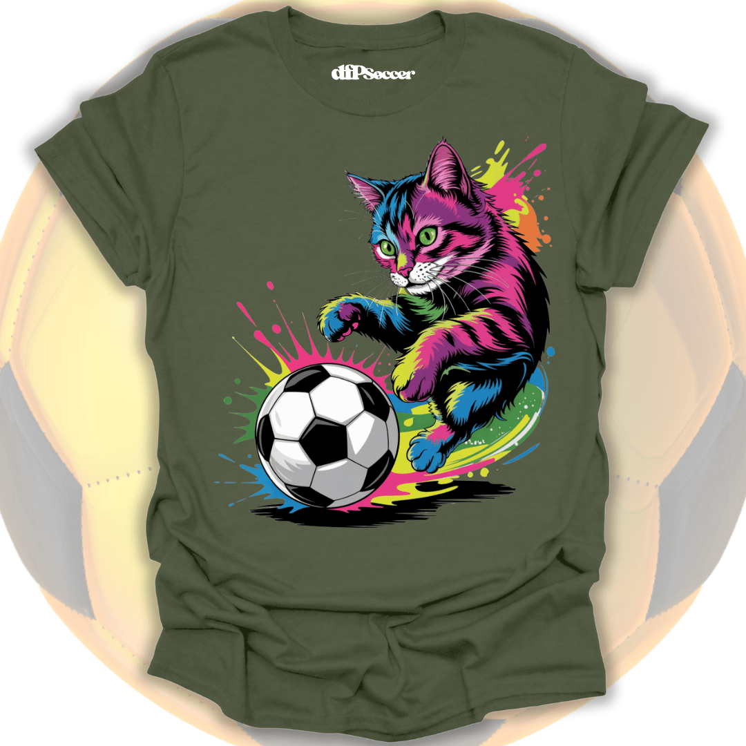 Magic Cat Soccer T-Shirt