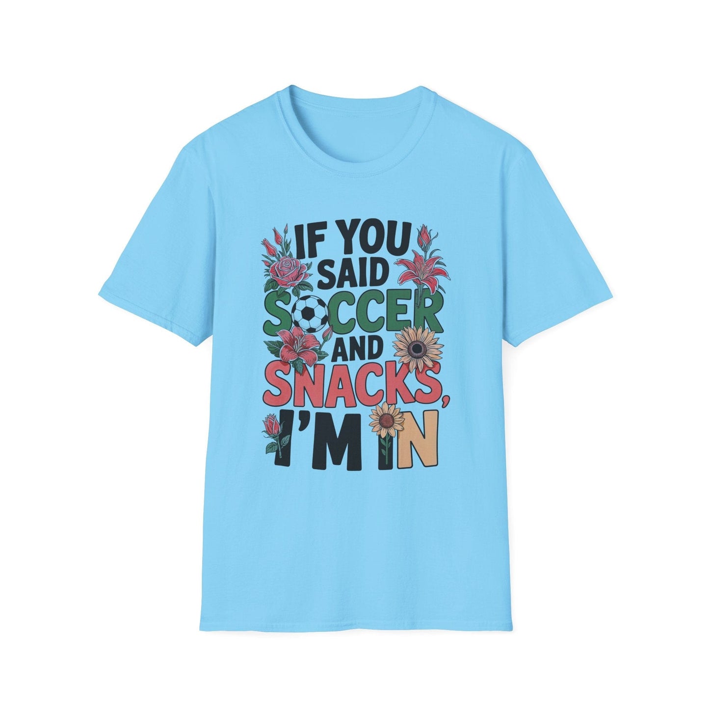 Soccer And Snacks Vibe T-Shirt
