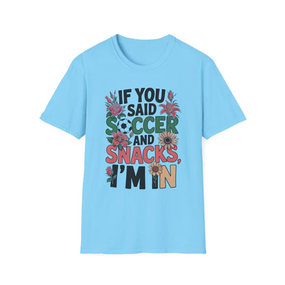 Soccer And Snacks Vibe T-Shirt
