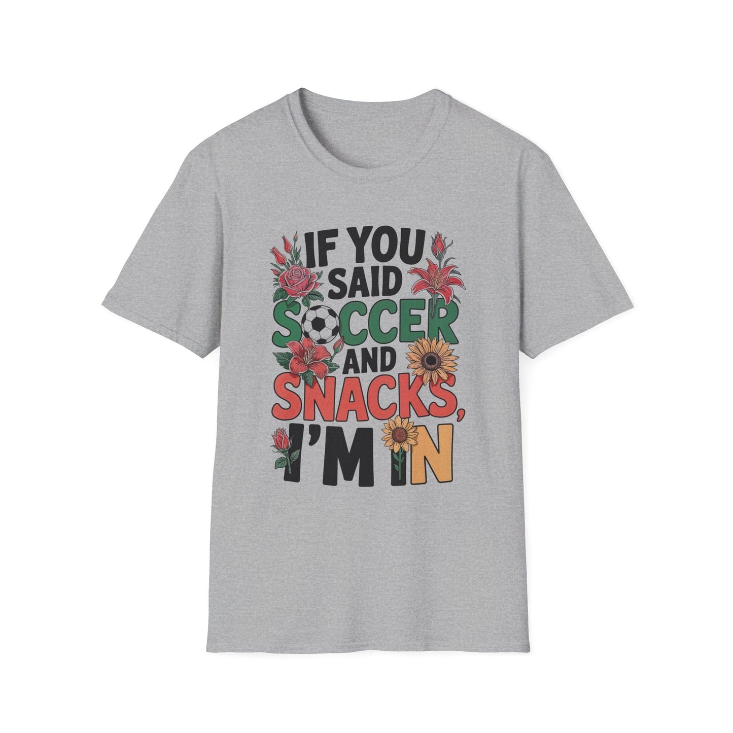 Soccer And Snacks Vibe T-Shirt