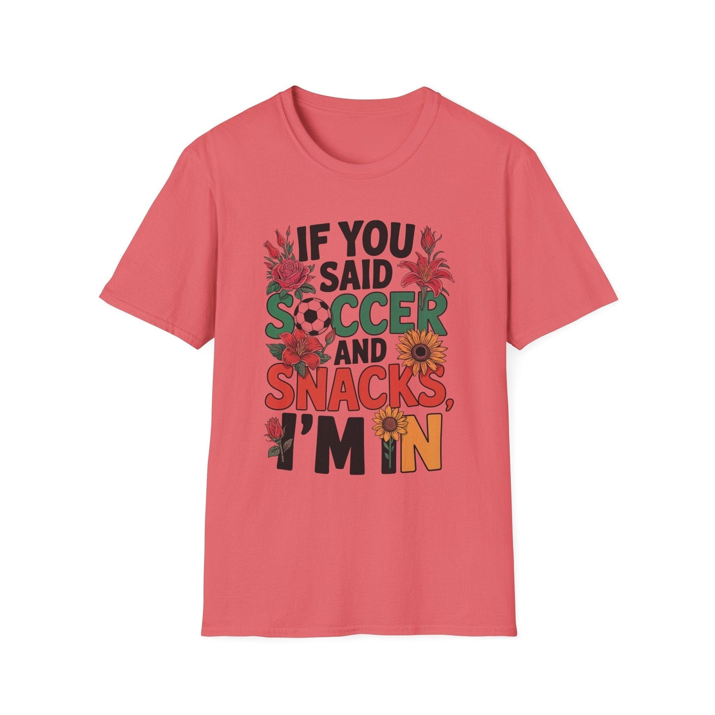 Soccer And Snacks Vibe T-Shirt