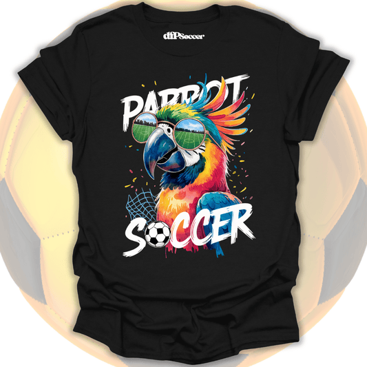 Cool Parrot Soccer T-Shirt