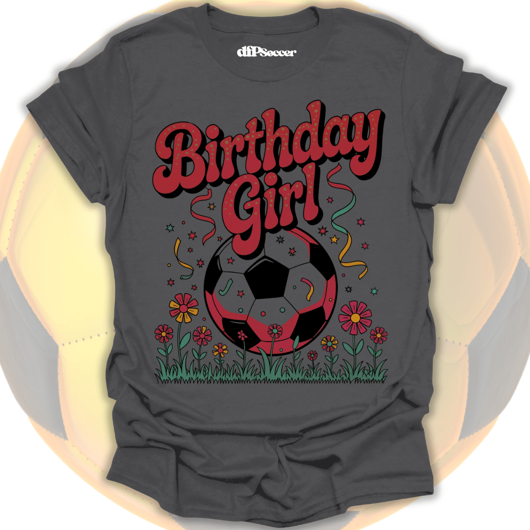Birthday Girl Soccer T-Shirt