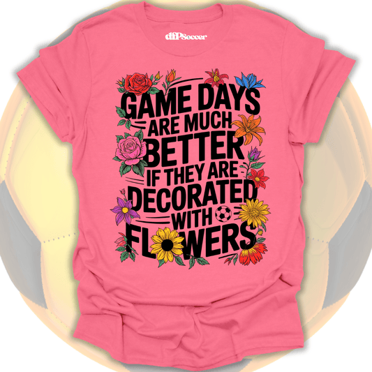 Game Day Flowery T-Shirt