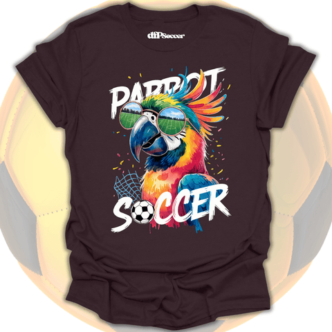 Cool Parrot Soccer T-Shirt