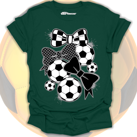 Checkered Soccer Balls T-Shirt