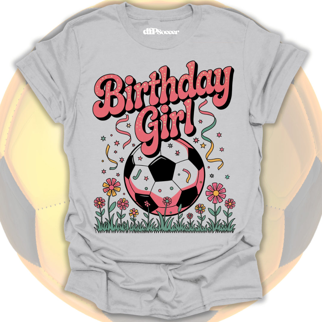 Birthday Girl Soccer T-Shirt