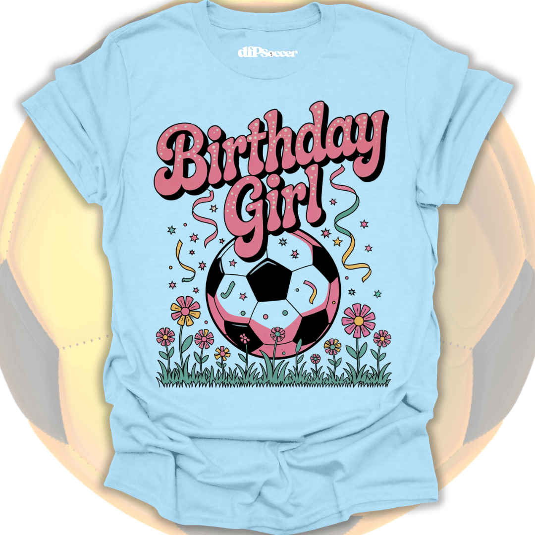 Birthday Girl Soccer T-Shirt