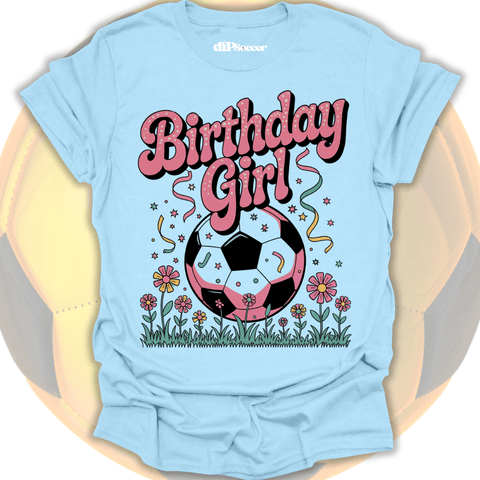 Birthday Girl Soccer T-Shirt