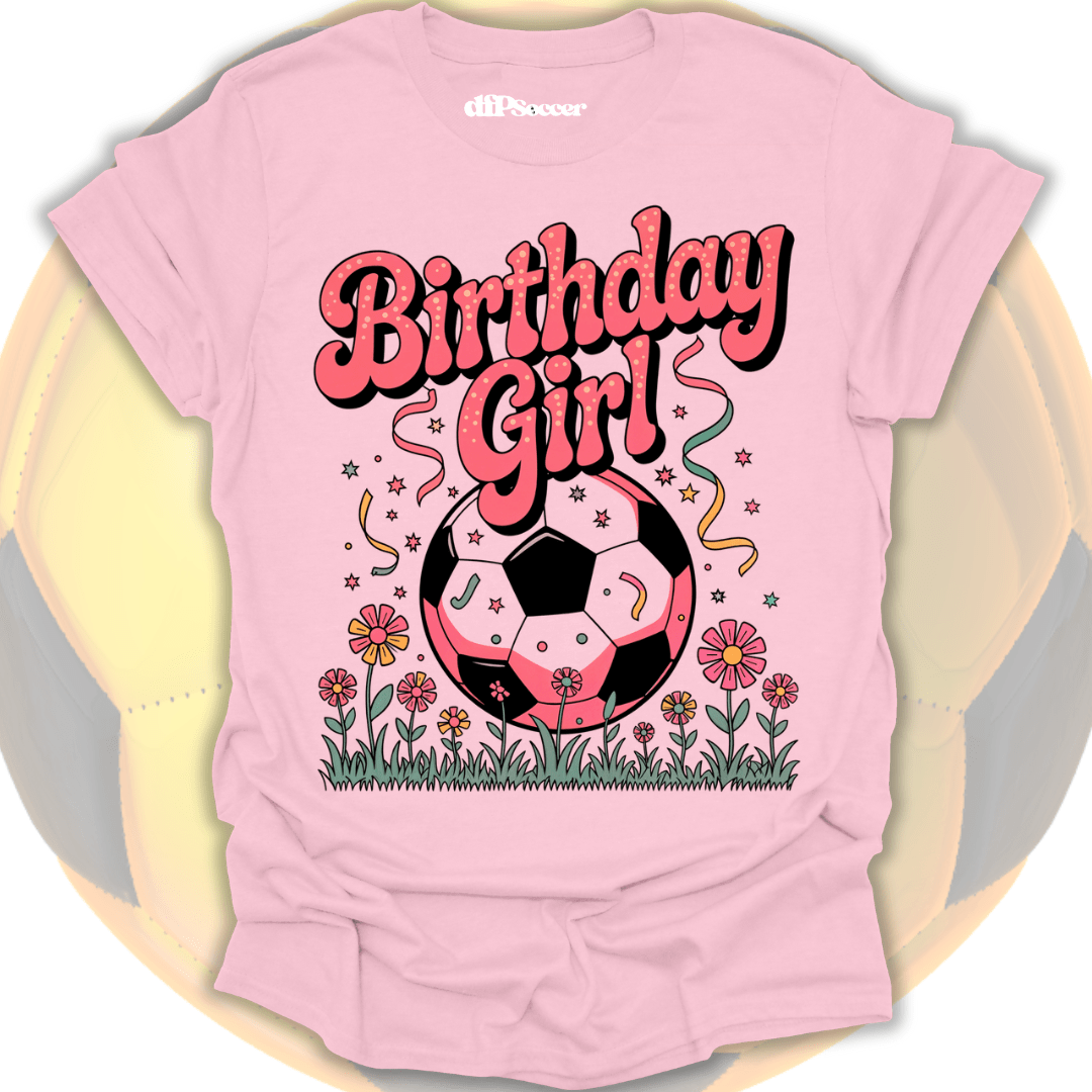 Birthday Girl Soccer T-Shirt