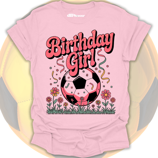 Birthday Girl Soccer T-Shirt