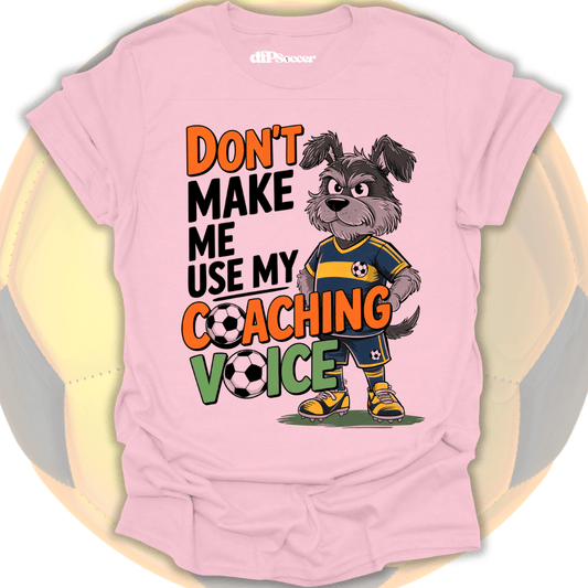 Coaching Voice Soccer T-Shirt