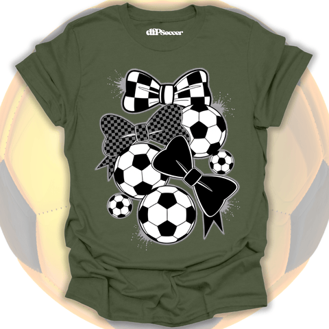 Checkered Soccer Balls T-Shirt