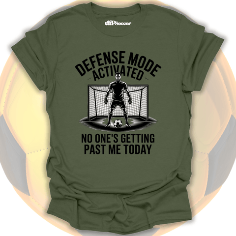 Defense Mode Soccer T-Shirt