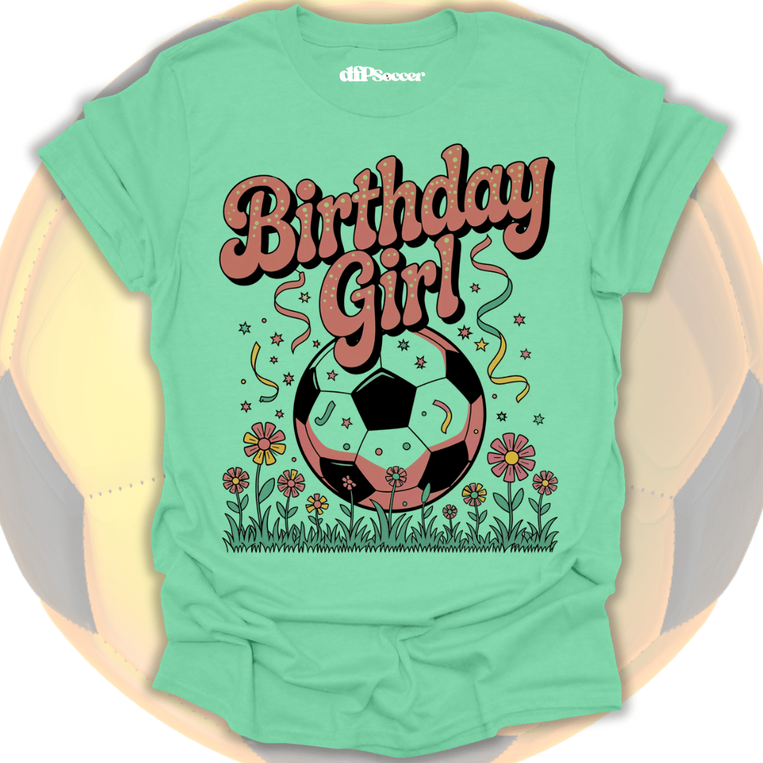 Birthday Girl Soccer T-Shirt
