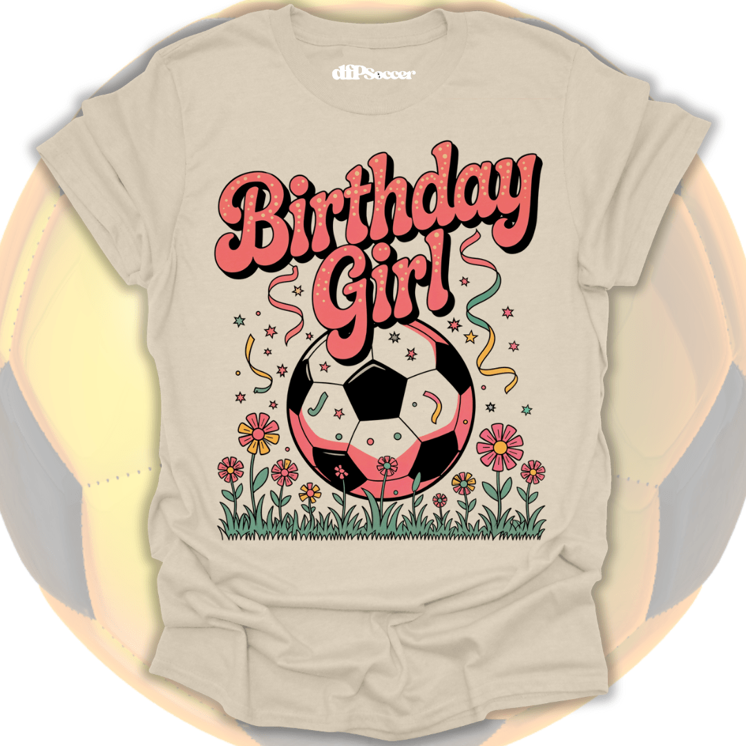 Birthday Girl Soccer T-Shirt