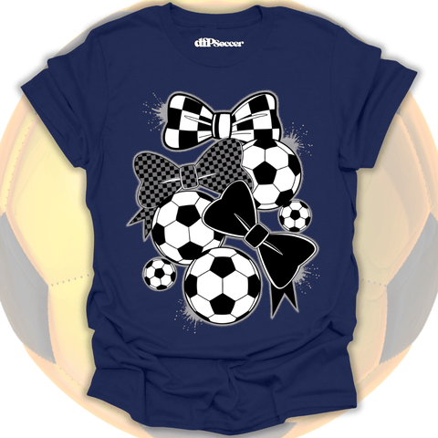 Checkered Soccer Balls T-Shirt