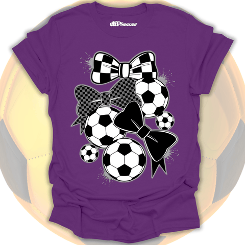 Checkered Soccer Balls T-Shirt