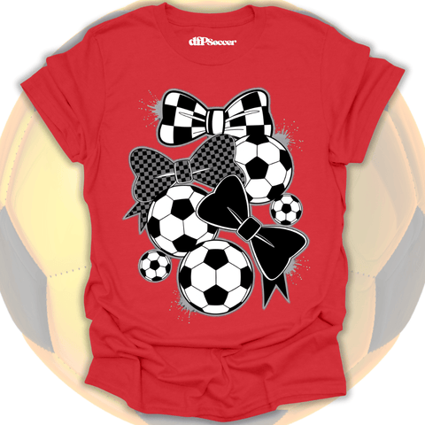 Checkered Soccer Balls T-Shirt